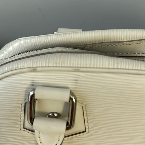 Louis Vuitton Epi Bowling Montaigne Bag Cream-Vintage - Picture 7 of 11